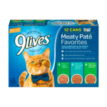 Lives Paté Favorites Variety Pack Wet Cat Food, 5.5-Ounce Cans, 12-Count