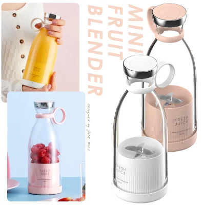 300/380ml Mini Portable Blender Electric Fruit Juicer Mixer Extractor Multifunction Juice Maker Machine Blenders Smoothies Mixer 1