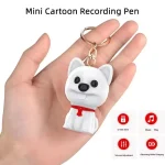 New Voice Recorder Digital Little Dog MP3Player Smart Sound Control Ativated Voice Record In G Long Work In G Time Caneta Espiar 1