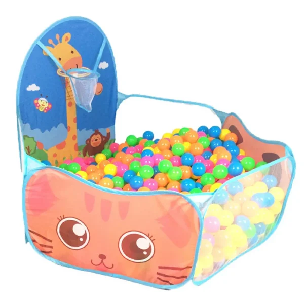 1.2M Ball Pool with Basket Children Toy Indoor Ocean Ball Pit Playpen Tent Outdoor Toys for Children Ballenbak Dropshipping 6