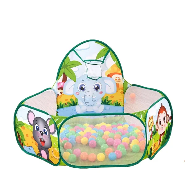 120CM Ball Pool with Basket Children Toy Indoor Ocean Ball Pit Playpen Tent Outdoor Toys Gift for Children Kids Dropshipping 6