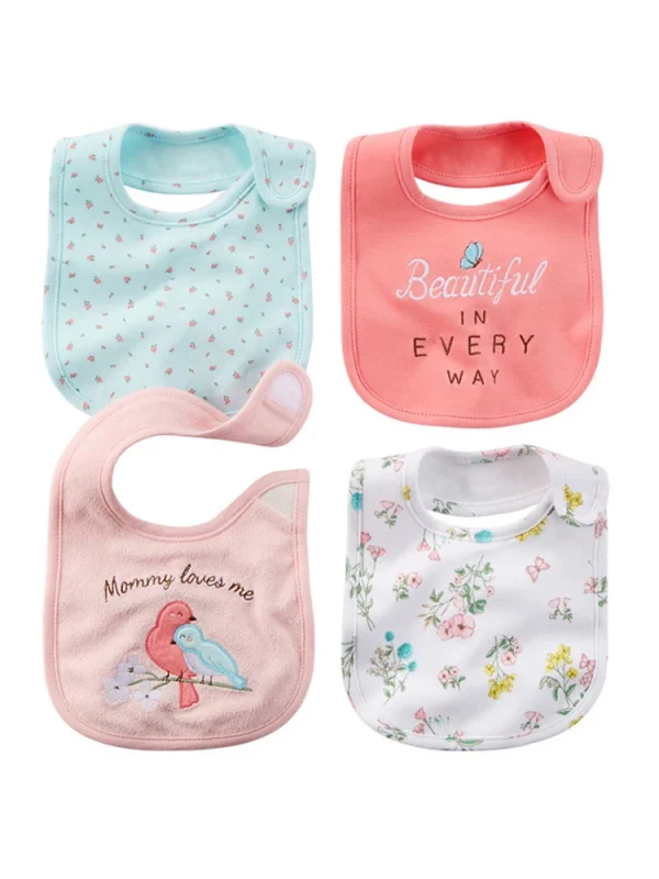 100% Cotton Baby Bibs Waterproof Bandana Baby Girls boys Bibs & Burp Cloths Baby Clothing Product Towel Bandanas